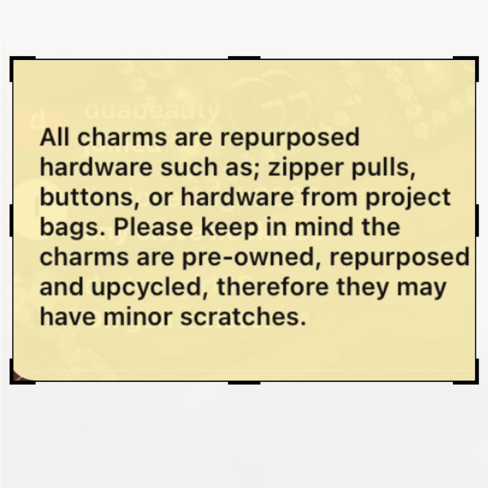 Upcycled Accessory Item - Picture 2 of 2